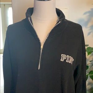 PINK Black Sweatshirt